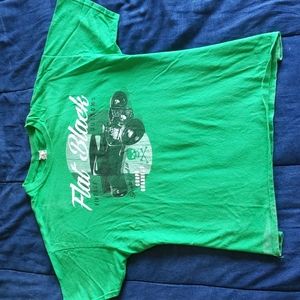 Flat Black Vintage customs tee men's XL